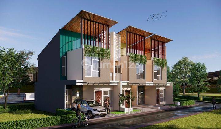 Rumah 2 Lantai Kpr SHM di Jalan Mabes Tni Al Jakarta Timur 1