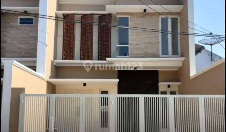 Rumah baru Manyar Surabaya Timur row 3 mobil dkt Kertajaya dharmahusada galaxy mall raya merr 1