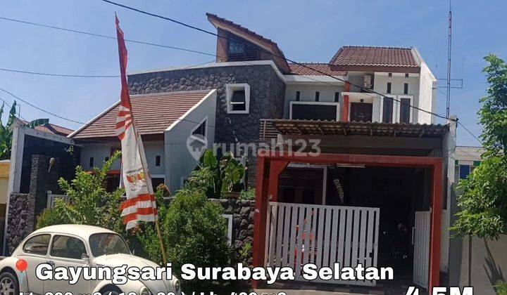 Jual Rumah Gayungsari surabaya selatan dkt A.Yani jemursari  1