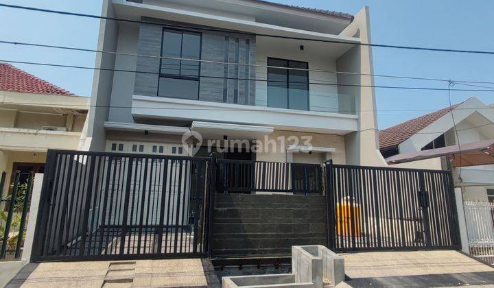 Rumah Manyar Tengah Kota Surabaya Dk Kertajaya Dharmahusada 1