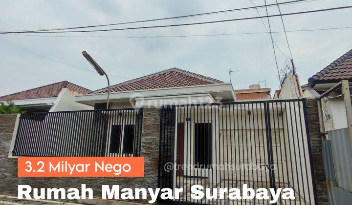 Rumah Manyar Surabaya Siap Huni Dk Klampis Kertajaya Dharmahusada 1