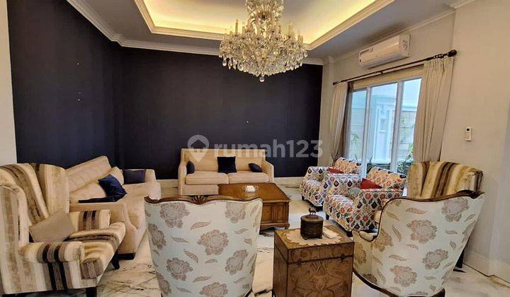 RUMAH SIAP HUNI MEWAH FURNISHED DALAM KOMPLEK MENTERI KUNINGAN 2