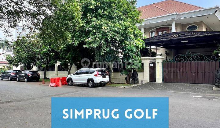 Turun Harga Rumah Simprug Golf Dijual Lingkungan Komplek Elit 1