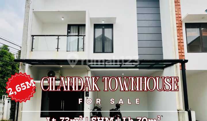 For Sale Brand New Ready-to-Occupy House in Cilandak