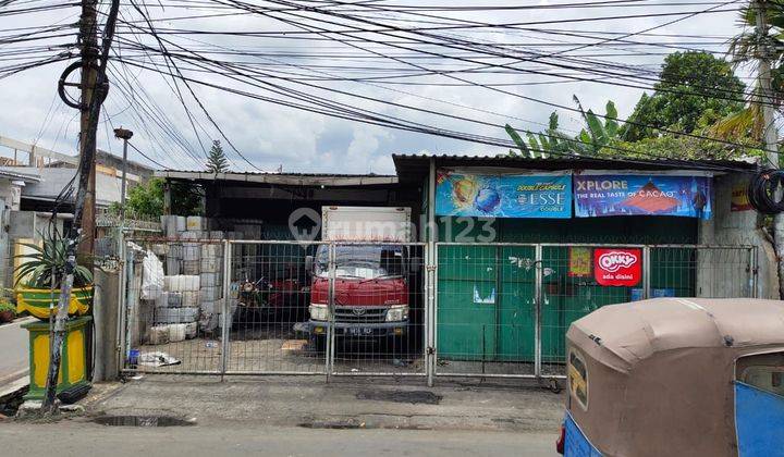 Rumah tua pinggir jalan cocok untuk usaha / bangun ruko gandeng / bangun gedung BU 1