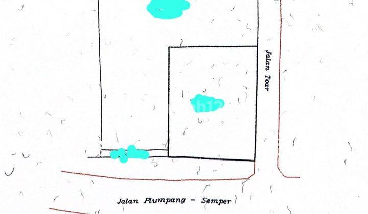 DIJUAL GUDANG PLUMPANG SEMPER 712m2 LOKASI BAGUS, STRATEGIS, HANYA 20 JUTA PER METER,KODE LK 1