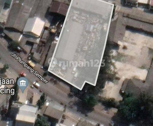 Dijual Kavling Plumpang Tanjung Priok 1700m2 Hadap Selatan, Hanya 16,5 Juta Per Meter, Kode Rz 2