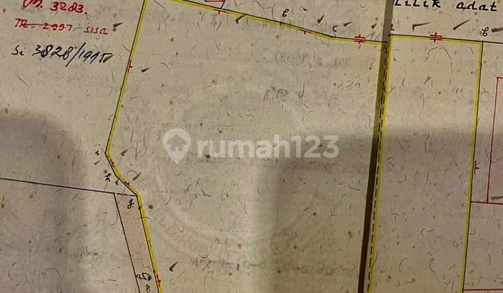 Tanah Harga NJOP di Kemang Lebar Muka 38 Meter Lokasi Sangat Strategis 