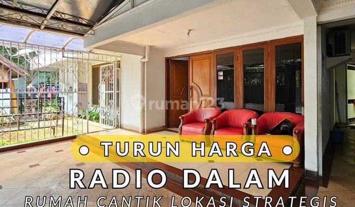 Dijual Rumah di Radio Dalam, Jakarta Selatan strategis 1