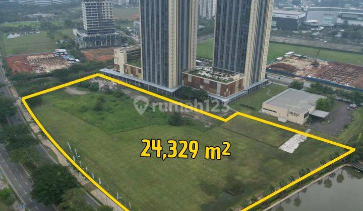 Dijual Tanah Di Boulevard Bsd, Tangerang Selatan, Komersial  1