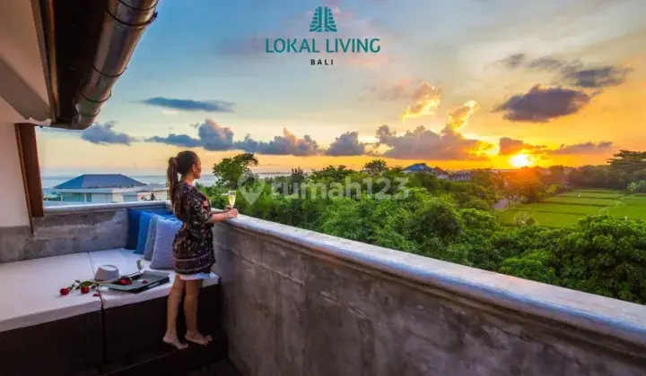 Villa 2 Lantai 6KT dengan View Laut di Ketewel, Gianyar SHM 1