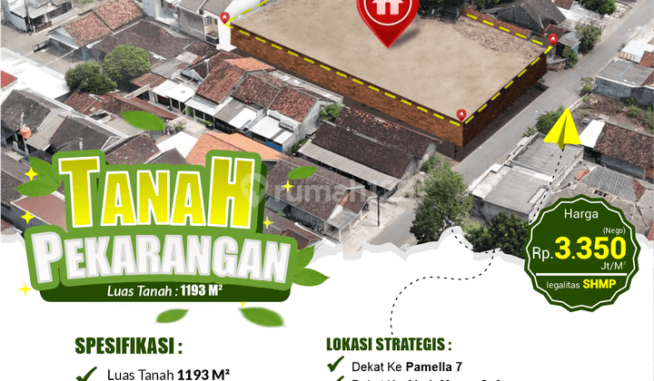 Tanah Stategis Mangku Jalan Di Bromonilan Pruwomartani Kalasan 1