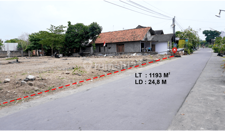 Tanah Stategis Mangku Jalan Di Bromonilan Pruwomartani Kalasan 2