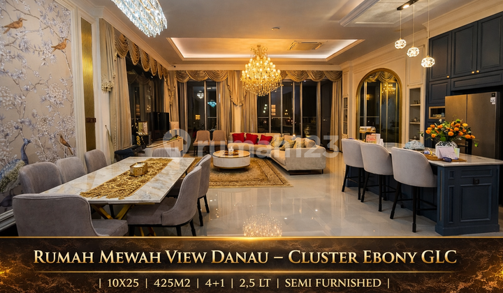 Best Deal Green Lake City Cluster Ebony - Rumah Mewah View Danau Lt250