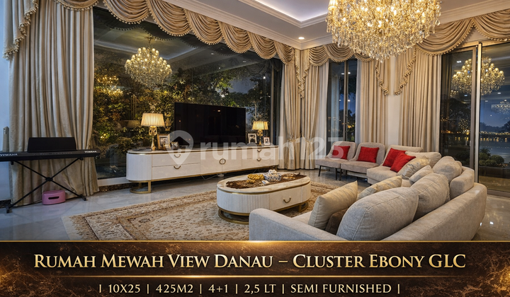 Best Deal Green Lake City Cluster Ebony - Rumah Mewah View Danau Lt250 2