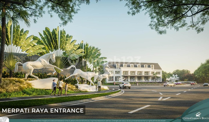 Hunian 2 Lantai Terbaru Citra Garden Bintaro Cluster Calumus