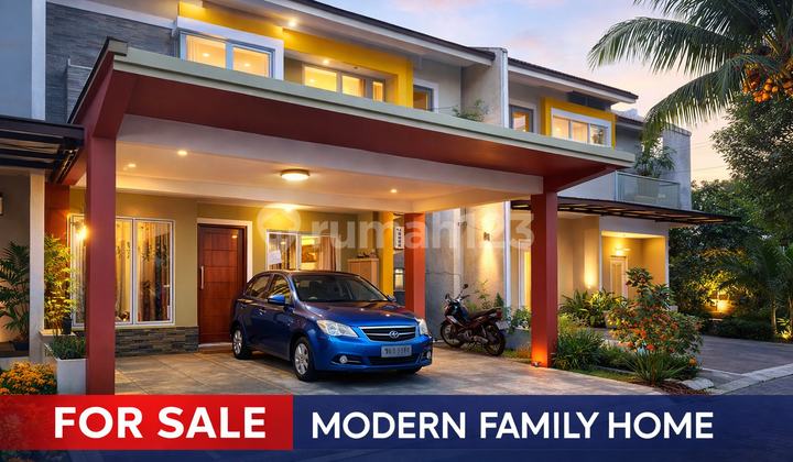 Stop Scroll! Rumah 3 Lantai Full Furnish di Serpong Garden