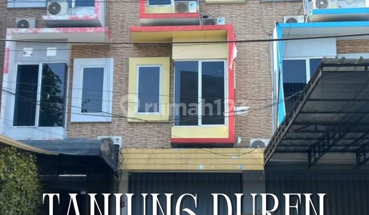 Dijual / Disewakan Ruko Komersial Tanjung Duren Sangat Strategis