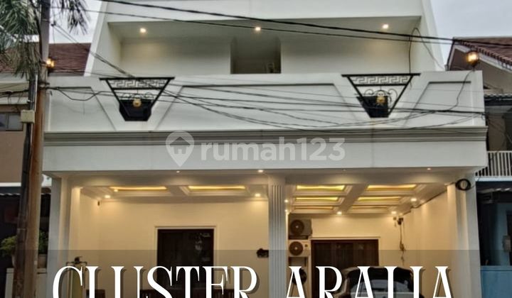 Quick Sale Semi-Furnished Luxury Cluster House Ready to Occupy in Aralia Cluster, Harapan Indah 1