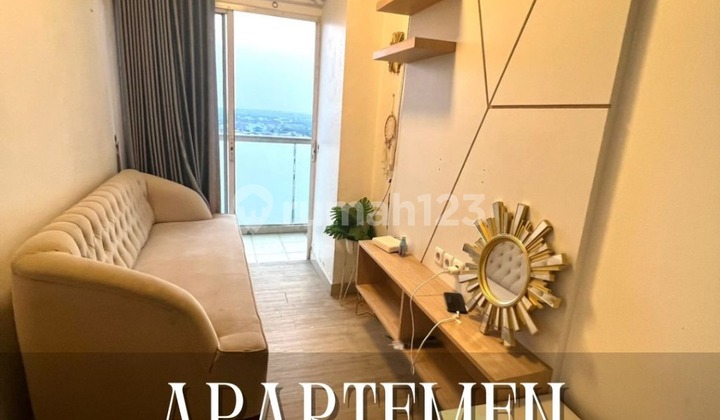 Dijual Murah Apartemen 3Br Semi Furnished Lantai Sedang di Apartemen Paradise Mansion, Jakarta Barat