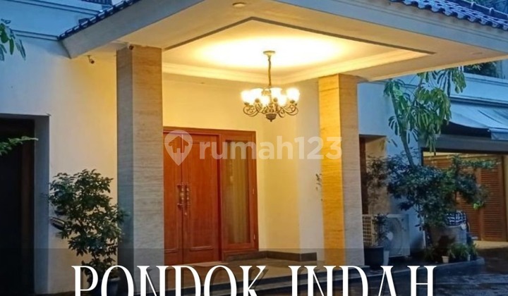 Dijual Cepat Rumah Bagus Full Furnished With Swimming Pool di Pondok Indah, Jakarta Selatan
