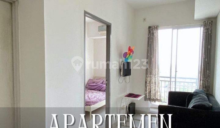 Cheap Sale 1BR Semi Furnished Apartment with Swimming Pool View at Akasa Pure Living Apartments, BSD