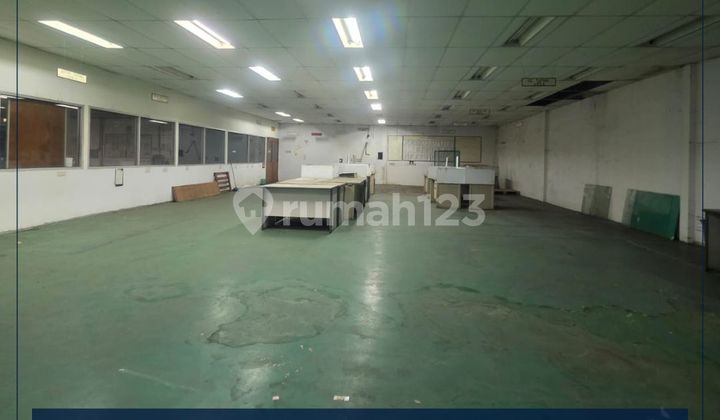 Dijual Cepat Ex Pabrik Kawasan Berikat Jalan Utama Akses Muat Container 40 Feet di Jababeka, Cikarang