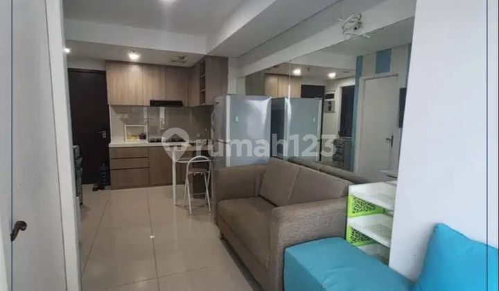 Best Price!! Apartemen 2br Murah View Pool Full Furnished Lantai Rendah Di Apartemen Daan Mogot City, Jakarta Barat 1