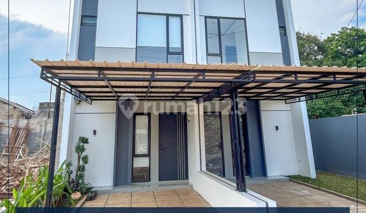 For Sale!! Smart Home Siap Huni Lingkungan Nyaman Bebas Banjir Lokasi Sangat Strategis Di Sawangan, Depok 1