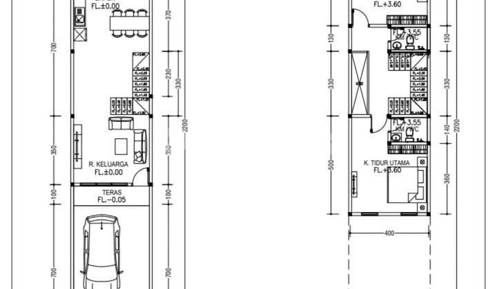 For Sale!! Brand New Minimalis Modern House Uk 4x22 Lokasi Sangat Strategis Di Greenville, Jakarta Barat 2
