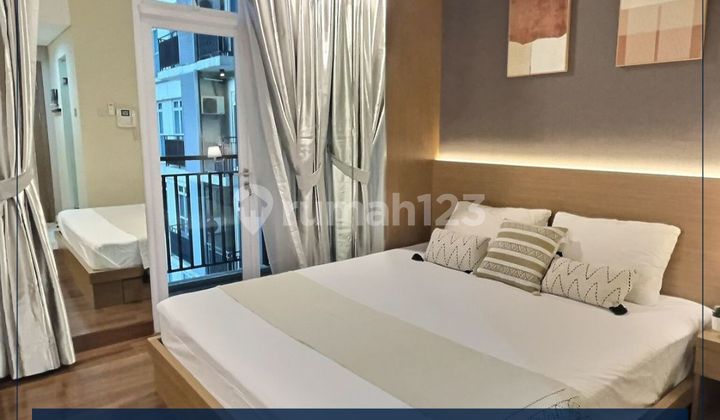 Disewakan Murah - Apartemen Studio Bagus Full Furnished Lantai Rendah Sangat Strategis & Nyaman Di Apartemen Puri Orchard, Jakarta Barat