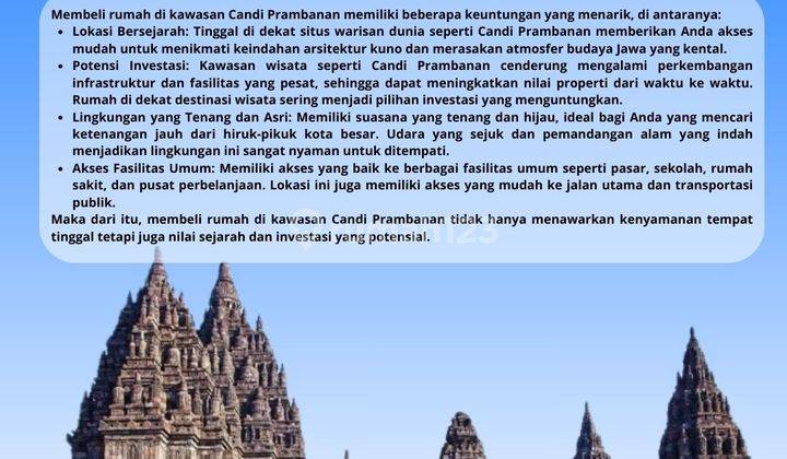 Hunian Modern Minimalis di Utara Candi Prambanan, Murah Investasi Terbaik Untuk Milenial 2