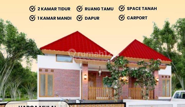 Dapatkan Rumah Etnik Jawa Modern di Prambanan, Mulai 300 Jutaan 1