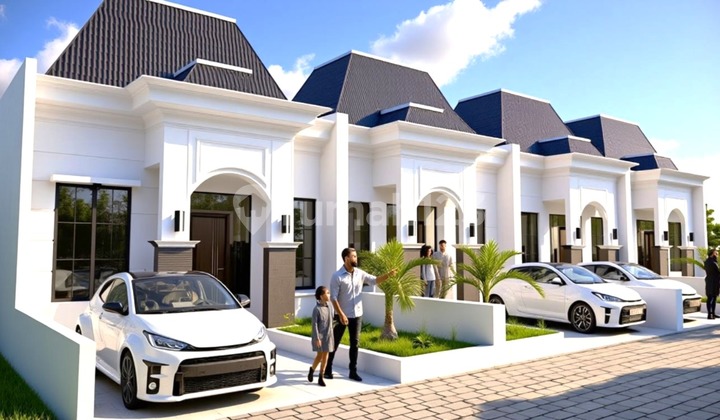 Hunian Desain Limasan Hanya 300 Jt-an di Jantung Sleman Utara