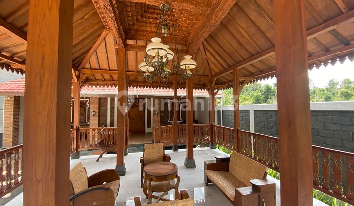 Joglo dengan Kolam Renang Pribadi di Kawasan Wisata? Hanya 1,4M Nego! Joglo dengan Kolam Renang Pribadi di Kawasan Wisata? Hanya 1,4M Nego!