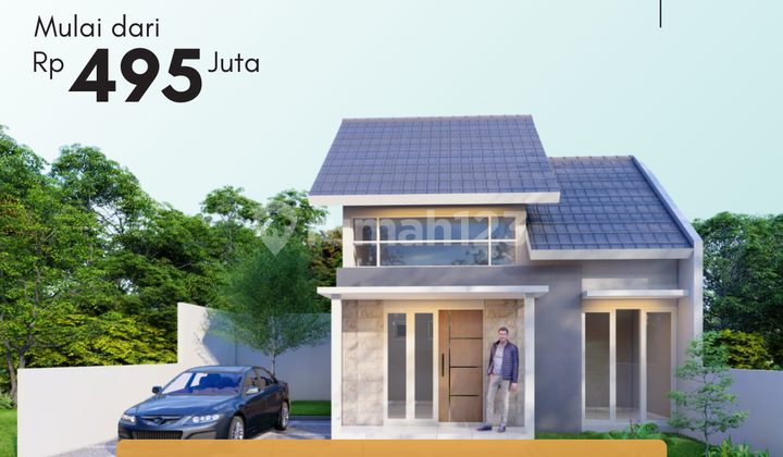 Prime Price 495 Million Ready-to-Build House in Sleman Area 109 M2