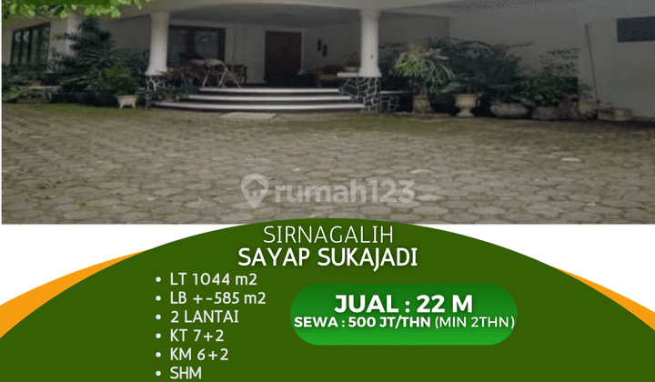 Rumah Strategis Untuk Usaha di Sirnagalih Sayap Sukajadi Bandung 2