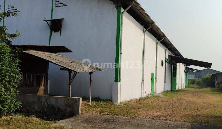 Gudang Teluk Naga  Murah Pinggir Jalan Banten 1