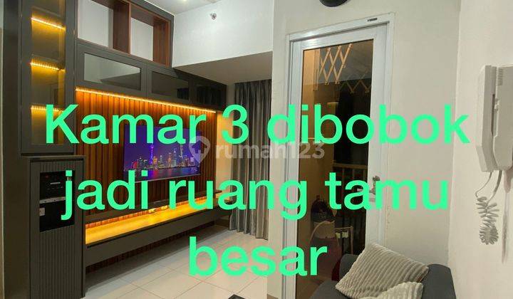 Apartemen Furnished 2 Kamar Tidur Terenovasi Tangerang Banten 2