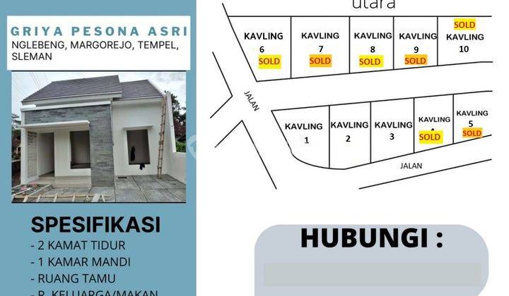 Rumah Modern Bisa Custom Di Sleman Utara Dekat Jl Magelang 2