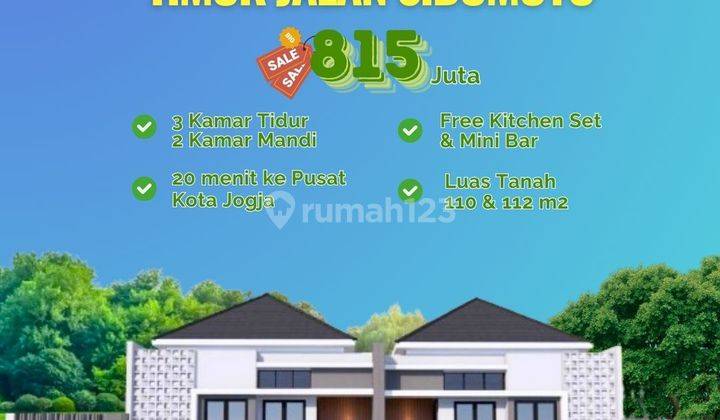 Rumah Modern Luas Di Godean Sleman Dekat Jl Sidomoyo 1