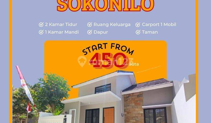 Rumah Desain Apik Di Godean 450JUTA Siap Huni 1