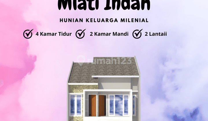 Dijual Rumah Mewah 2 Lantai Dengan Desain Moderen di Mlati Sleman 1