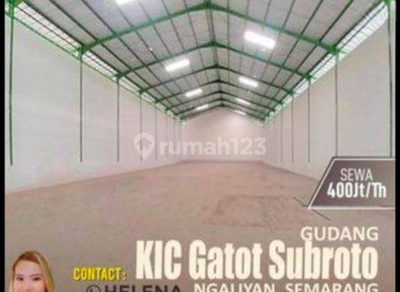 Gudang Strategis Tengah Kota Semarang Dekat Tol Dekat Bandara Dekat Pantura Disewakan Di Kawasan Industri Candi Kic Gatsu Ngaliyan Semarang Barat 1