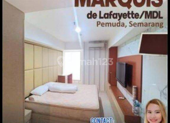 Apartemen studio furnished tengah kota Semarang pusat kota dekat tugu muda dekat simpang lima disewakan di apartemen louis kienne pemuda lafayette semarang tengah