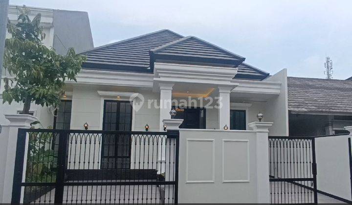 Rumah 1 Lantai Bsd Kencana Loka Brand New Full Renovasi Elegan 1