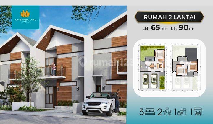 Rumah Murah Modern Hasbanna Land Juanda 1