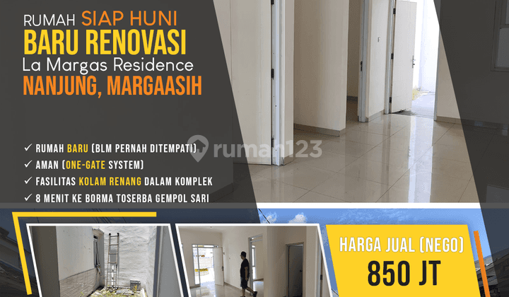 Rumah Baru Renovasi Siap Huni La Margas Residence, Nanjung 1