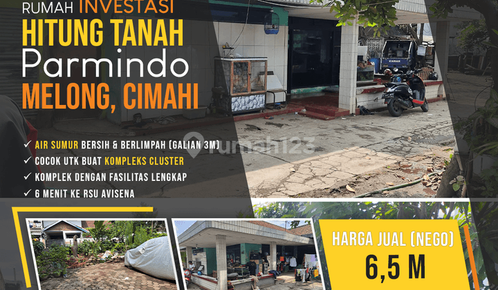 Rumah Investasi Hitung Tanah Parmindo, Melong, Cimahi Selatan 1