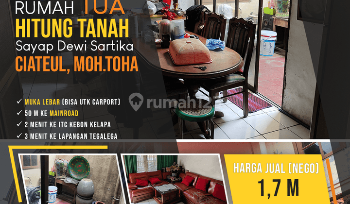 Rumah Tua Hitung Tanah Sayap Dewi Sartika, Ciateul, Moh. Toha 1